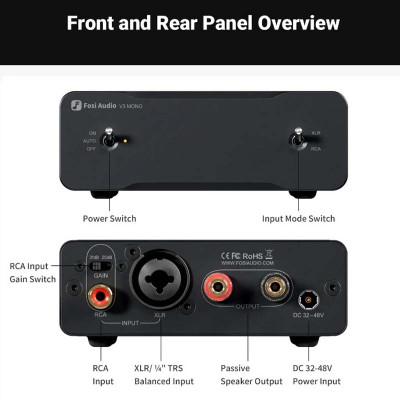 AMPLY CLASS D FOSI V3 MONO